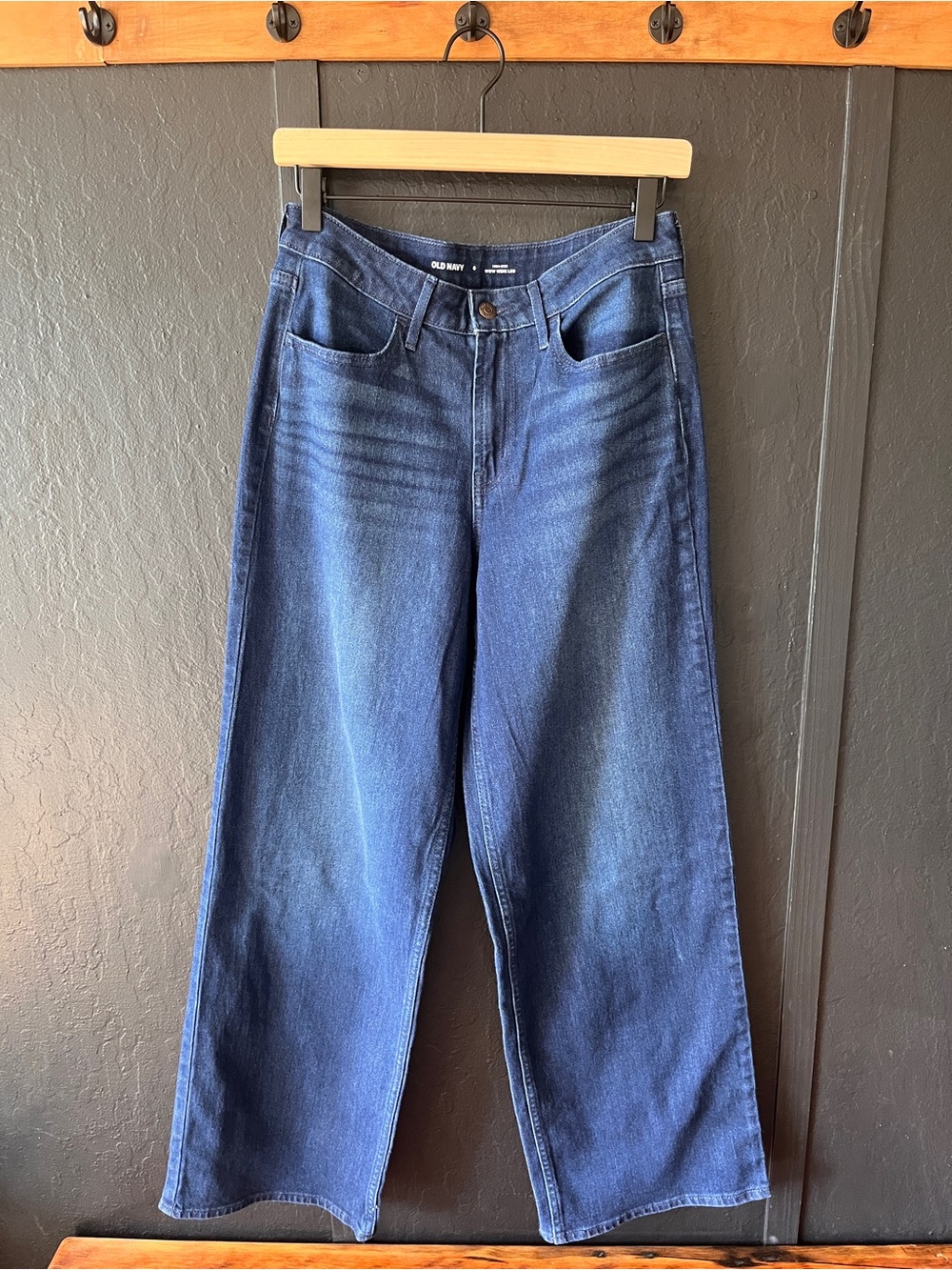 Old Navy High Rise Wow Wide Leg Jeans